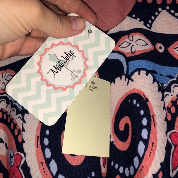 NWT Coral Multi-Colored Dress - Picture 6 of 6